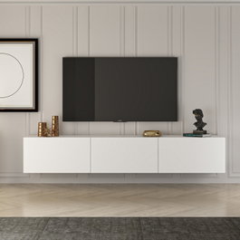 Hanah Home Soporte de TV West - Blanco